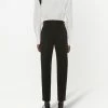 Alexander McQueen tailored satin-panel trousers