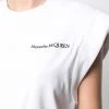 Alexander McQueen embroidered logo padded T-shirt
