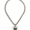 Alexander McQueen heart pendant necklace