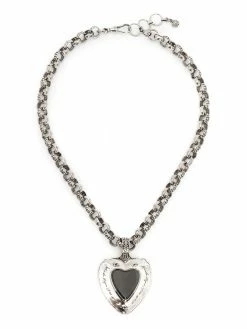 Alexander McQueen heart pendant necklace