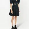 Alexander McQueen Cocoon sleeve denim dress 7 Alexander McQueen cocoon-sleeve denim dress
