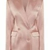 Alexander McQueen satin double-breasted blazer