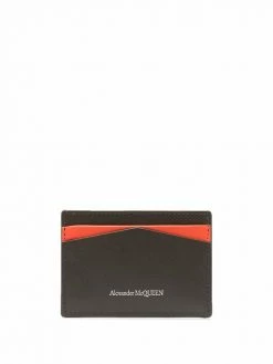 Alexander McQueen logo-printed cardholder
