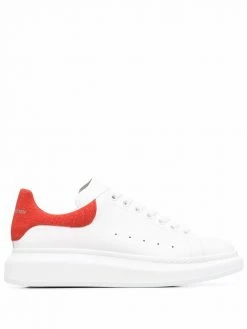 Alexander McQueen Oversize crocodile-embossed detail sneakers