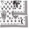 Alexander McQueen Mystic Skull silk shawl