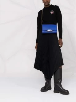 Alexander McQueen sculptural ring clutch bag