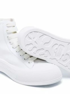 Alexander McQueen Deck Plimsoll high-top sneakers