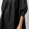 Alexander McQueen flared poplin shirtdress