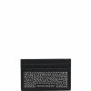 Alexander McQueen studded leather cardholder