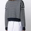 Alexander McQueen Heart motif striped cardigan 8 Alexander McQueen heart-motif striped cardigan