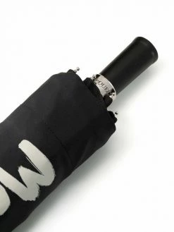 Alexander McQueen logo-print umbrella