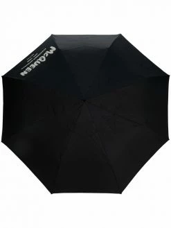 Alexander McQueen logo-print umbrella