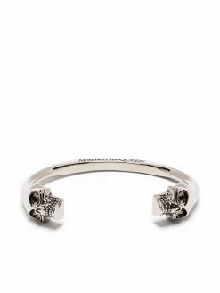 Alexander McQueen double skull cuff