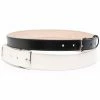 Alexander McQueen tow-tone leather belt
