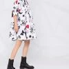 Alexander McQueen abstract-print shift-shirt dress