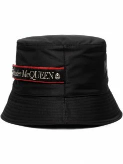 Alexander McQueen Graffiti logo bucket hat