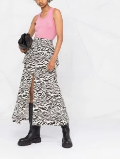 Alexander McQueen knitted cashmere tank top