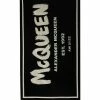 Alexander McQueen logo-print cotton beach towel