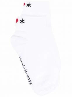 Alexander McQueen instarsia logo socks