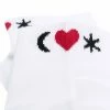 Alexander McQueen instarsia logo socks