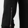 Alexander McQueen ankle-zip track pants