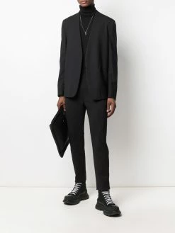 Alexander McQueen ankle-zip track pants