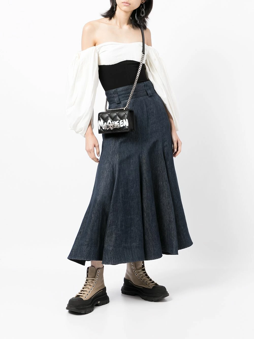 Alexander McQueen Mini jewelled satchel bag 2 Alexander McQueen mini jewelled satchel bag