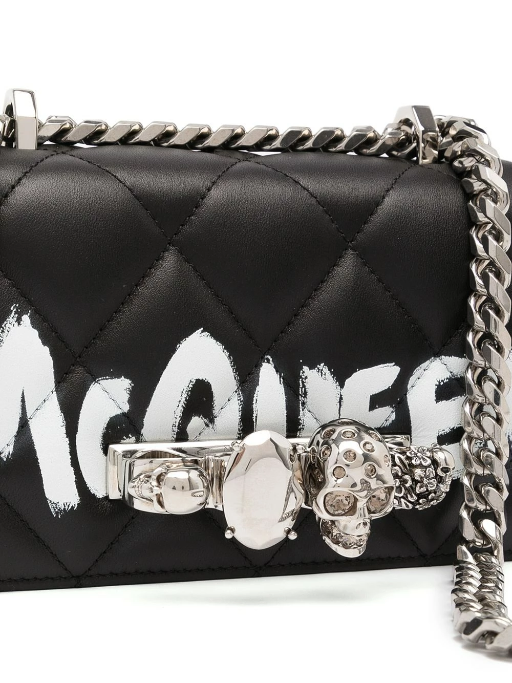 Alexander McQueen Mini jewelled satchel bag 4 Alexander McQueen mini jewelled satchel bag