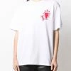 Alexander McQueen Heart Papercut print T-shirt