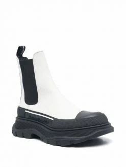Alexander McQueen Tread Slick Chelsea ankle boots