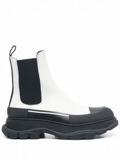 Alexander McQueen Tread Slick Chelsea ankle boots