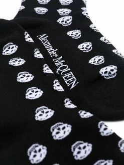 Alexander McQueen skull-motif ankle socks
