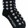 Alexander McQueen skull-motif ankle socks