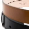 Alexander McQueen double-buckle leather belt