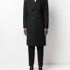 Alexander McQueen Logo print double breasted coat 9 Alexander McQueen logo-print double-breasted coat
