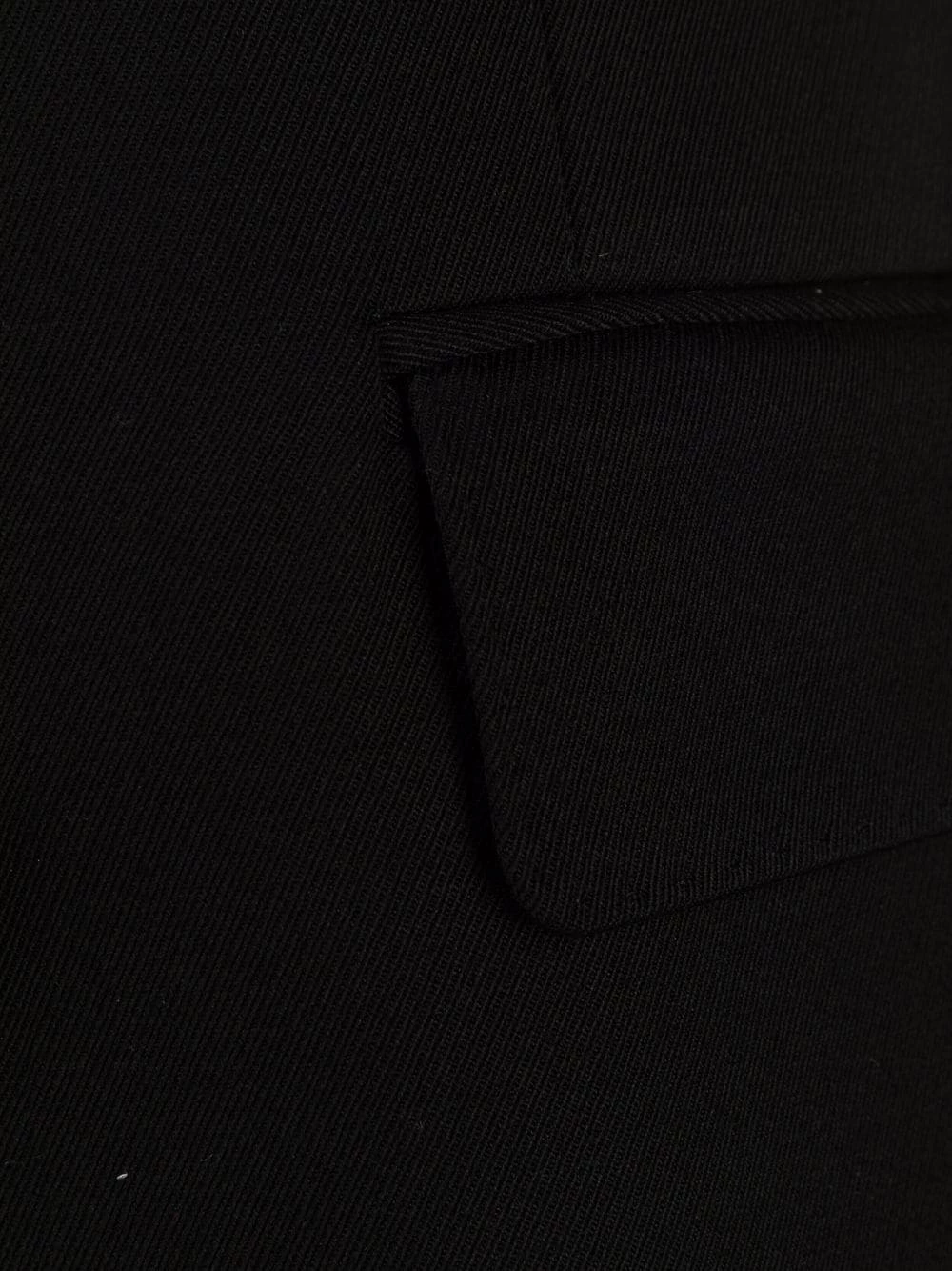 Alexander McQueen Logo print double breasted coat 7 Alexander McQueen logo-print double-breasted coat