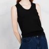 Alexander McQueen scoop-neck cashmere tank top