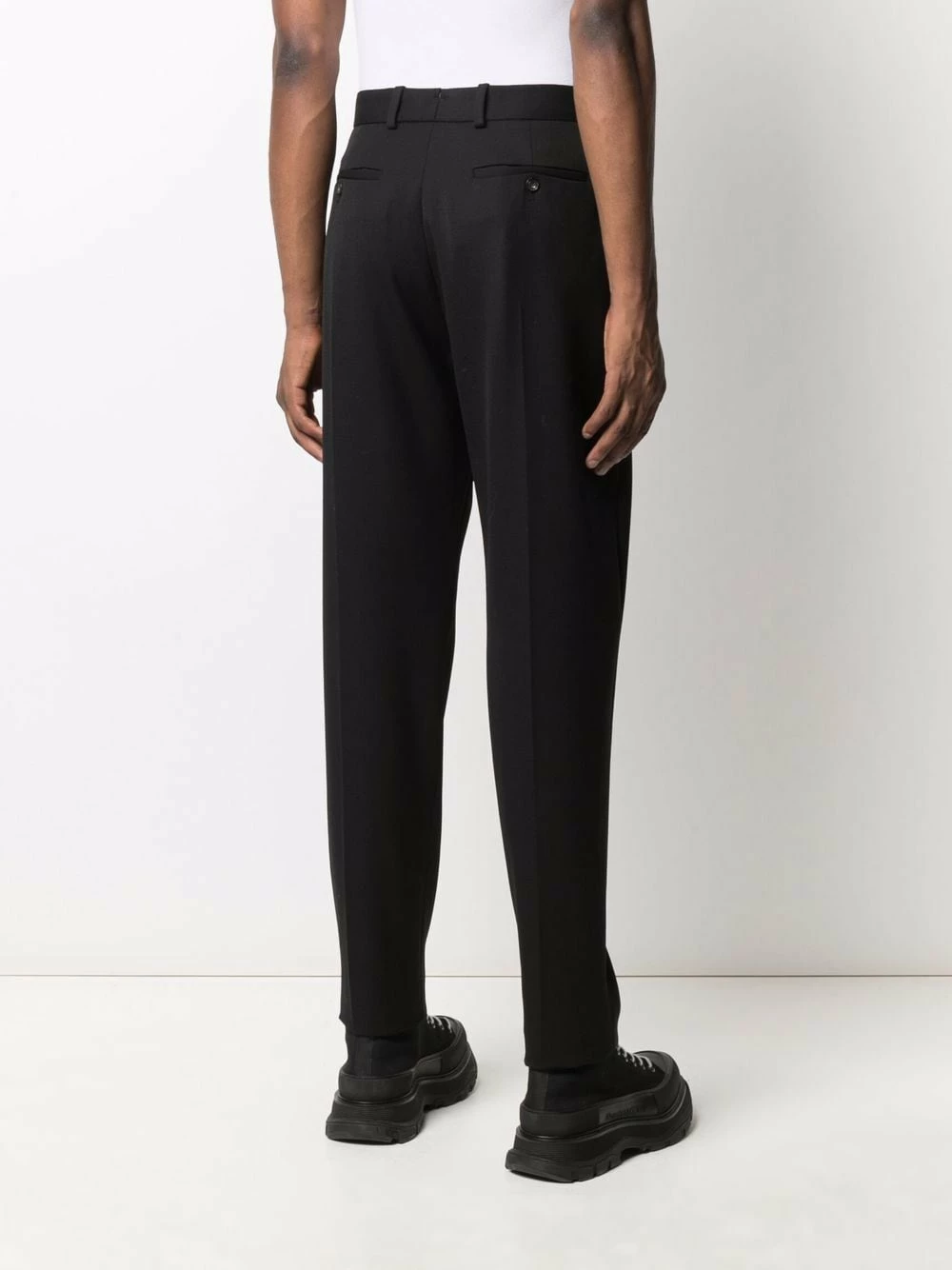 Alexander McQueen Pleated tailored trousers 4 Alexander McQueen pleated tailored trousers