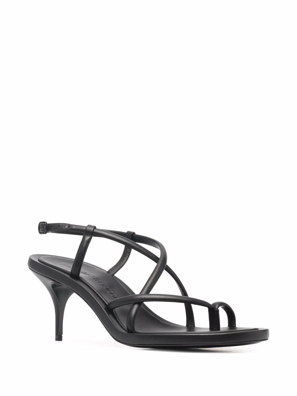 Alexander McQueen Strappy leather sandals 2 Alexander McQueen strappy leather sandals