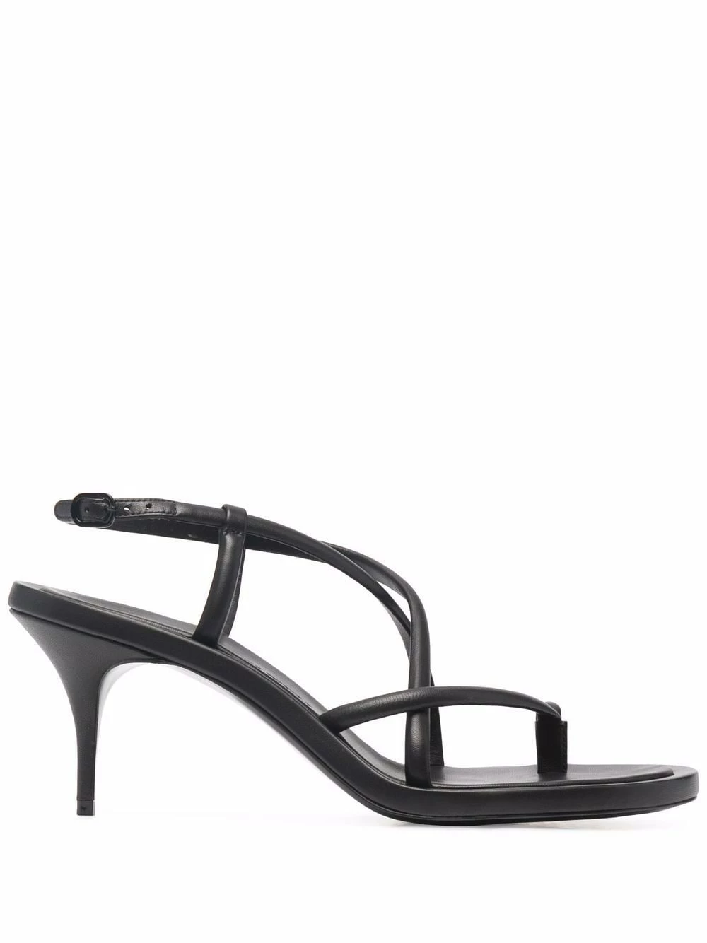 Alexander McQueen Strappy leather sandals 1 Alexander McQueen strappy leather sandals