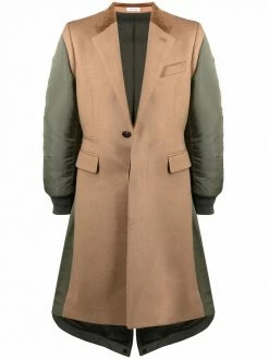 Alexander McQueen McQueen Graffiti hybrid coat