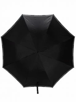 Alexander McQueen logo trim umbrella