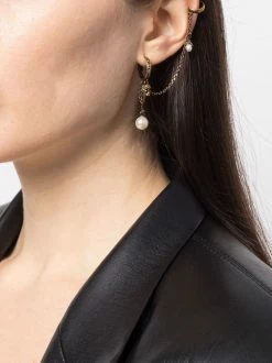 Alexander McQueen skull hoop ear cuff