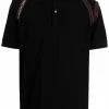 Alexander McQueen logo-trim polo shirt
