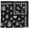 Alexander McQueen silk skull scarf