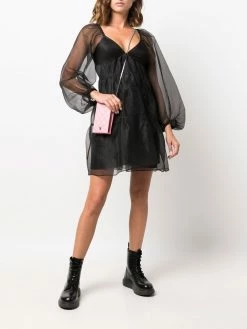 Alexander McQueen quilted phone holder