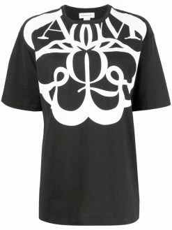 Alexander McQueen Exploded Seal logo-print T-shirt