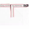 Alexander McQueen fringed logo-stripe scarf