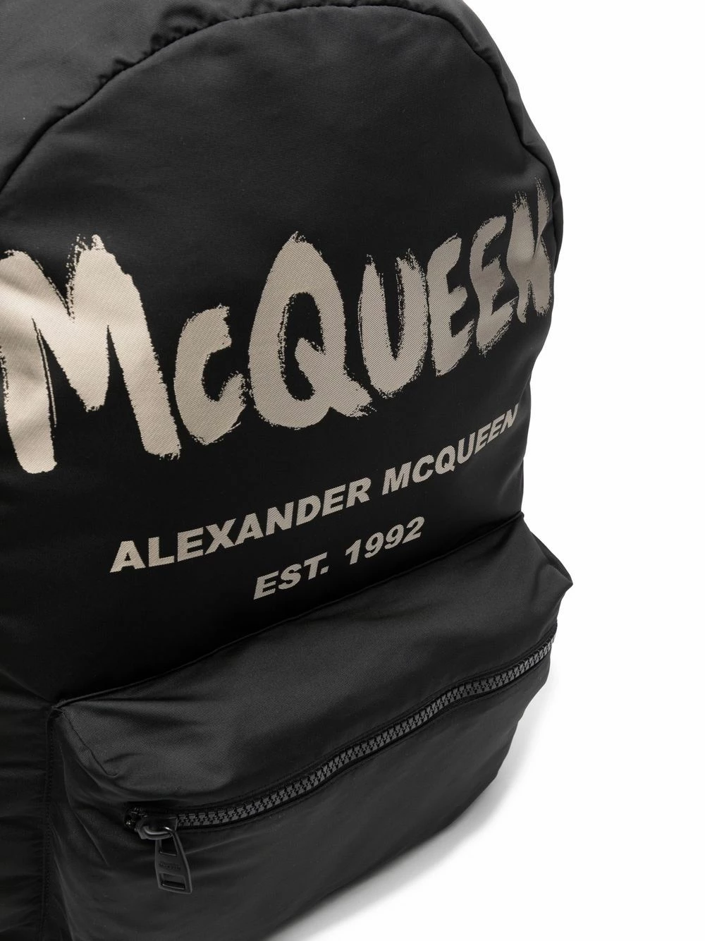 Alexander McQueen Logo print backpack 4 Alexander McQueen logo-print backpack