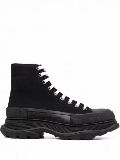 Alexander McQueen Tread Slick ankle boots